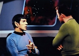 Star Trek Gallery - kirk_and_spock_on_set.jpg