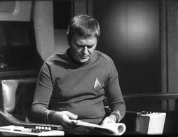 Star Trek Gallery - doohan_reading_lines.jpg