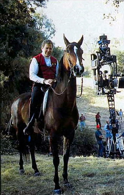 Star Trek Gallery - shatner_filming_horseback.jpg