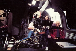 Star Trek Gallery - stewart_filming.jpg